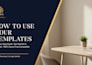 design premium real estate templates and instagram listings
